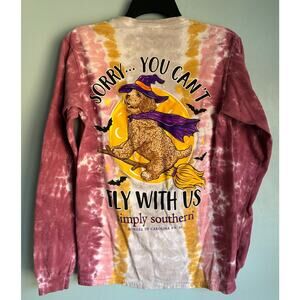 Simply Southern Sorry You Can't Fly With Us Long Sleeve Women's Tee Small